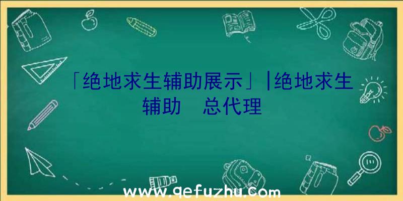 「绝地求生辅助展示」|绝地求生辅助